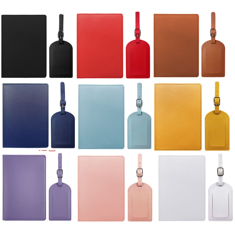 Travel Accessories Passport Holder - Travel PU Passport Cover Luggage Tags