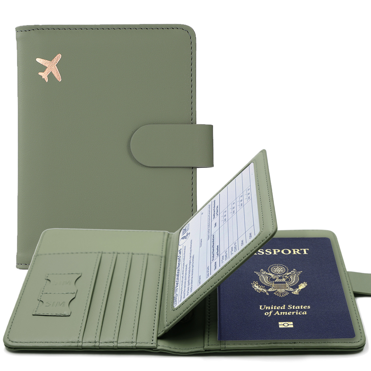 Travel Accessories Passport Holder - RFID Passport Cover Case Passport Holder