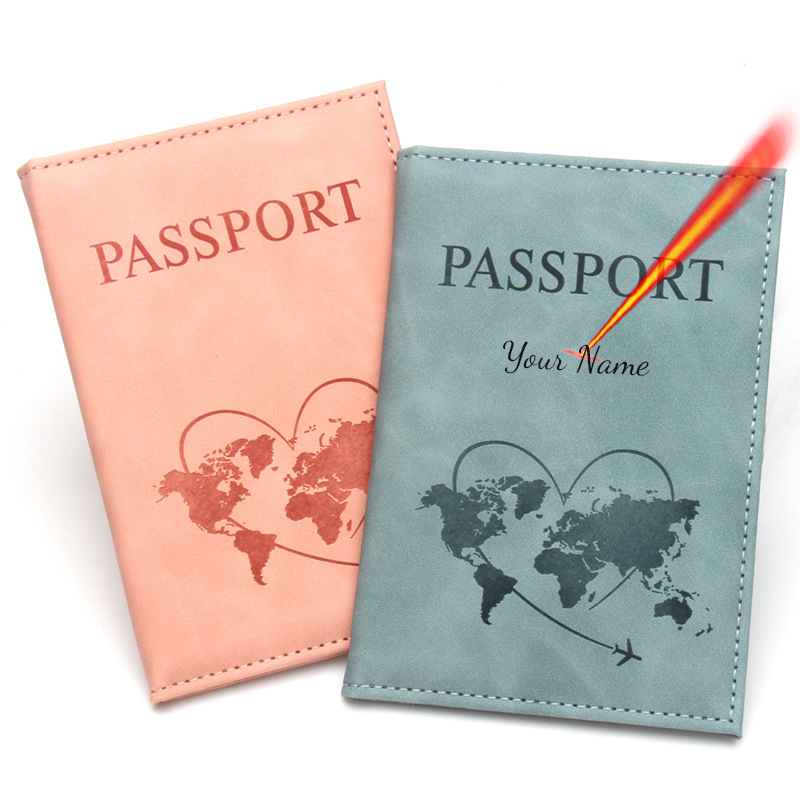 Lovely Map Passport Cover Fash - Travel Accessories Passport Holder review and price