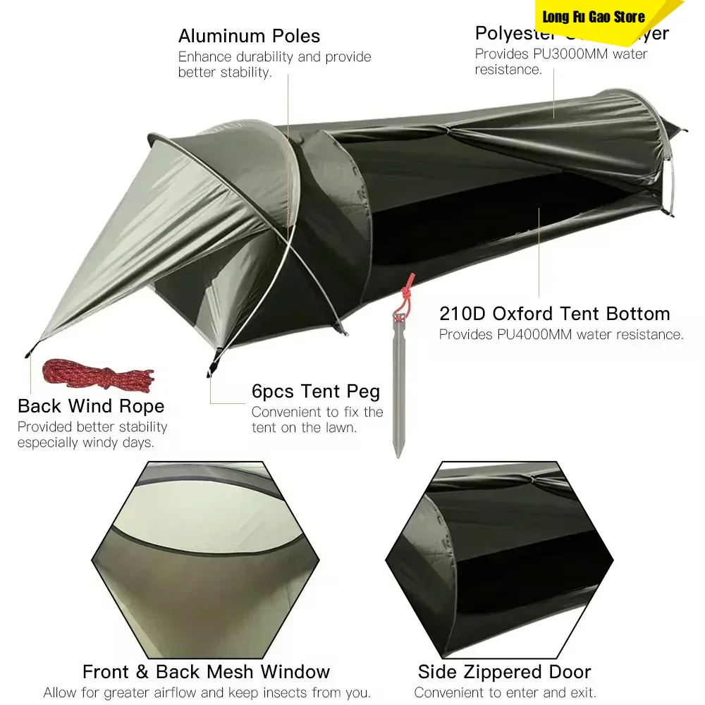 Ultralight Single Person Tent  - Travel Accessories You Need review and price