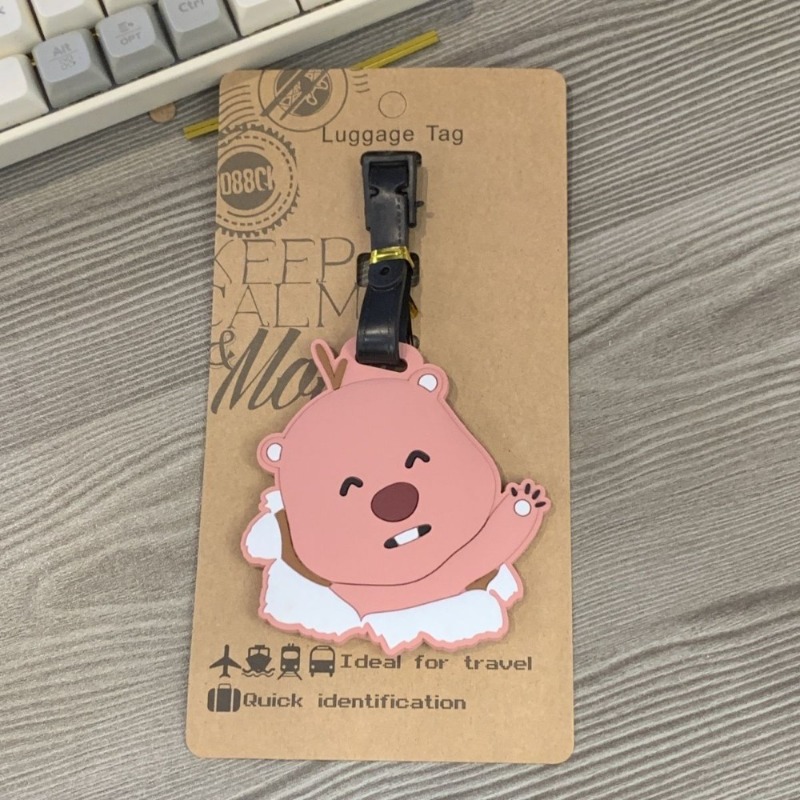 Kawaii Pororo Loopy Beaver Lug - Travel Accessories Girly review and price
