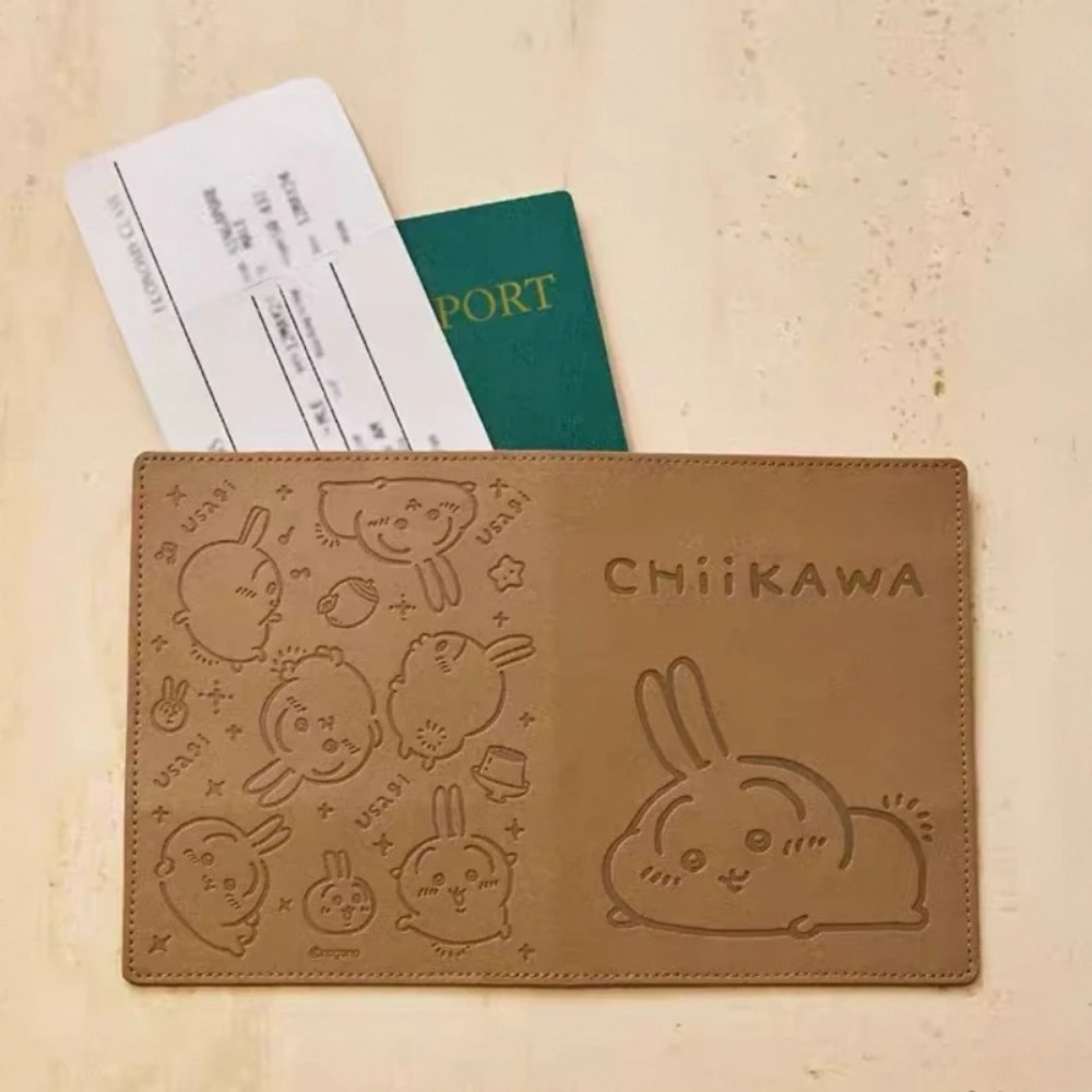 Kawaii Leather Luggage Tag Gol - Travel Accessories Japan review and price