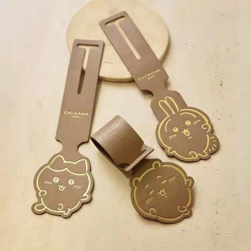 Kawaii Leather Luggage Tag Gol - Travel Accessories Japan review and price