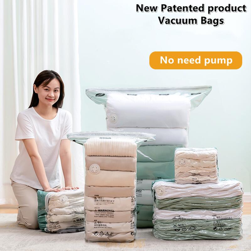 1pc No Need Pump Vacuum Bags L - Travel Accessories You Need review and price