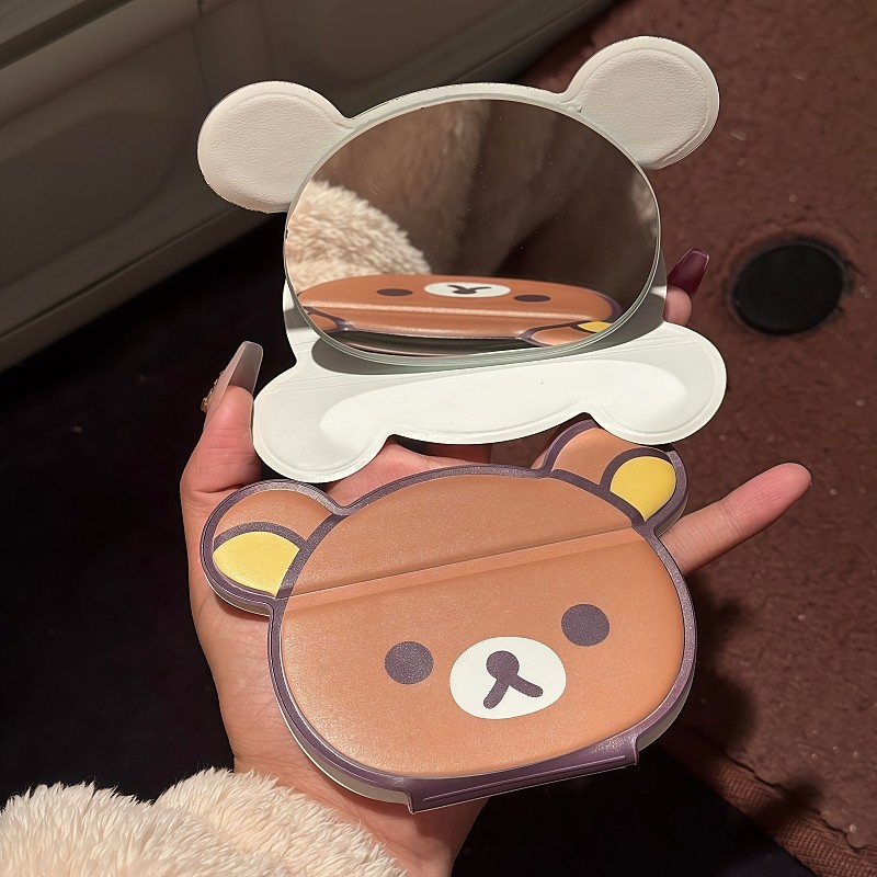 Rilakkuma Folding Makeup Mirro - Travel Accessories Girly review and price