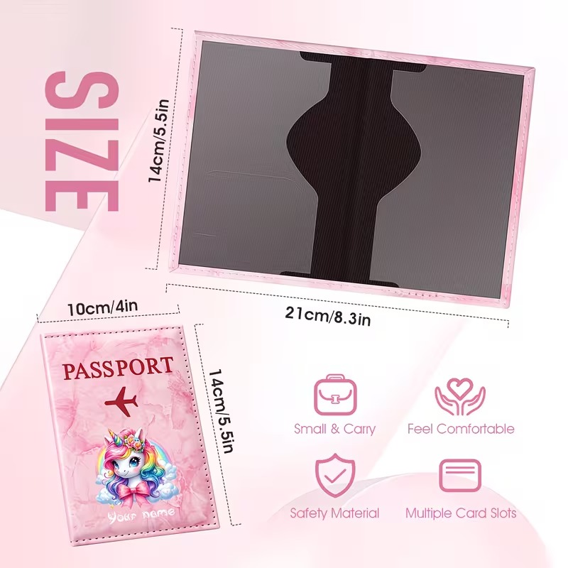 Personalized Name Custom PU Pa - Travel Accessories Passport Holder review and price