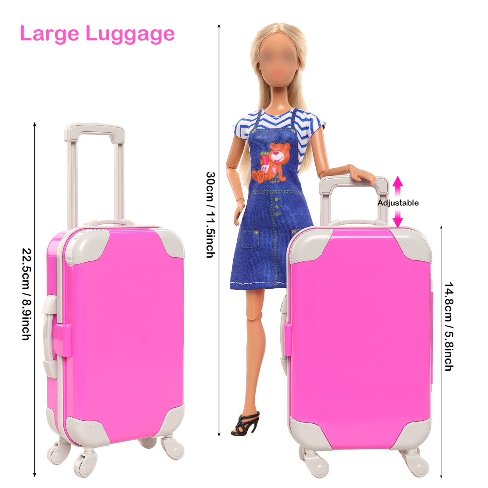 BARWA 30 Pcs 11.5 lnch Travel  - Travel Accessories Girly review and price
