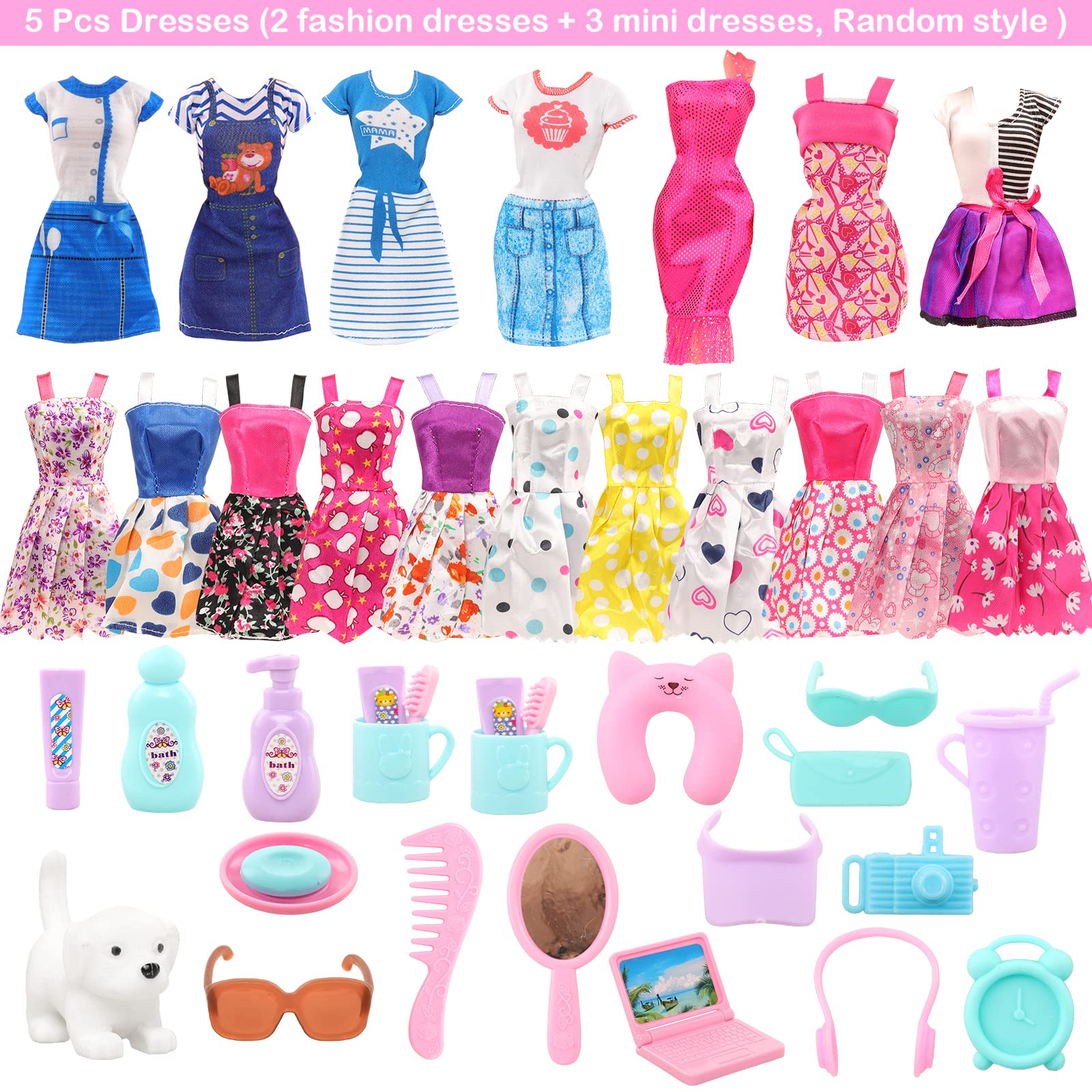 BARWA 30 Pcs 11.5 lnch Travel  - Travel Accessories Girly review and price