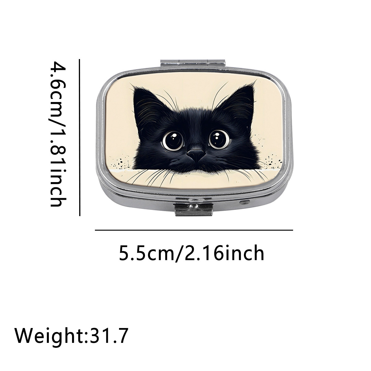 Cute Black Cat Travel Pill Org - Travel Accessories Japan review and price