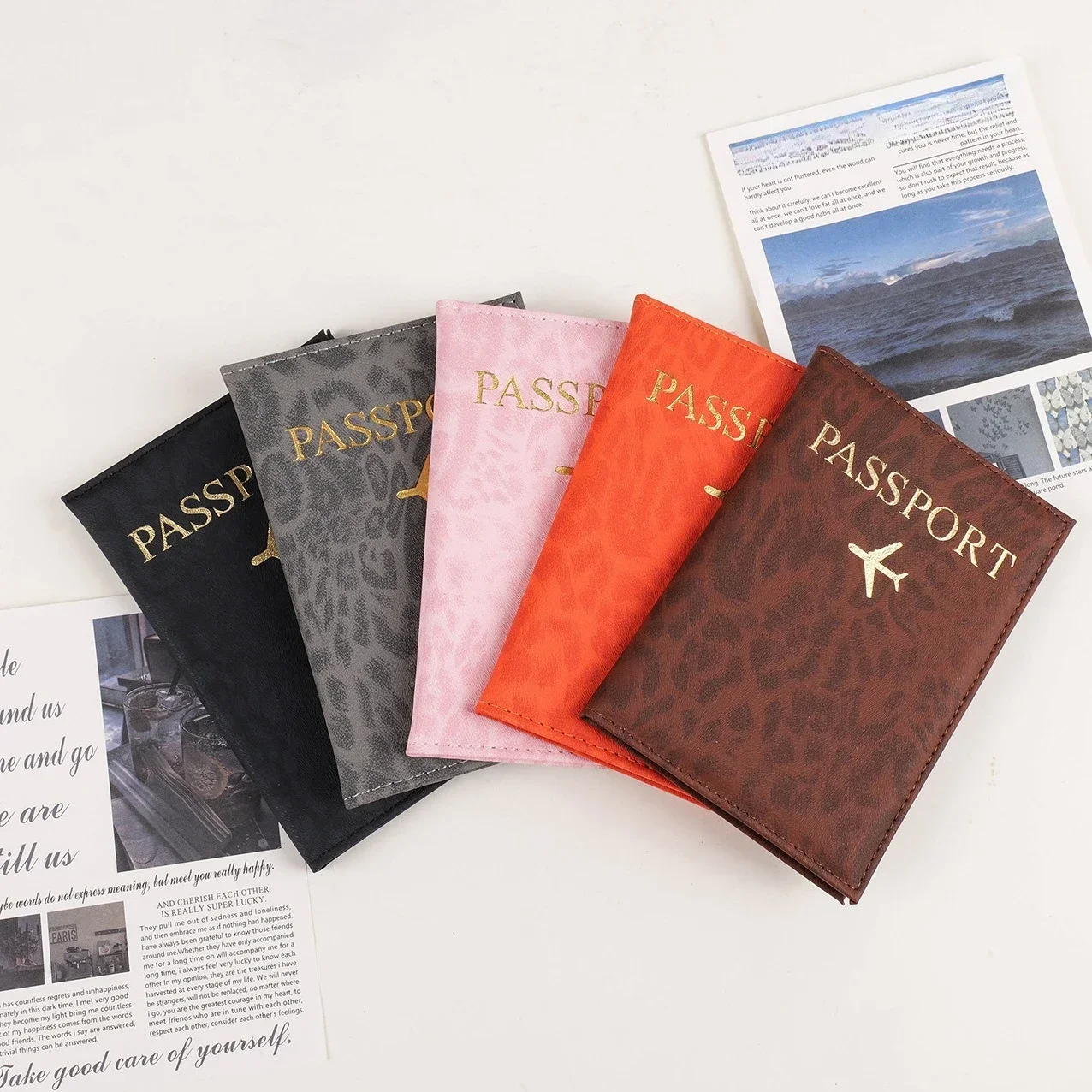 Leopard Print Travel Passport  - Travel Accessories Passport Holder review and price