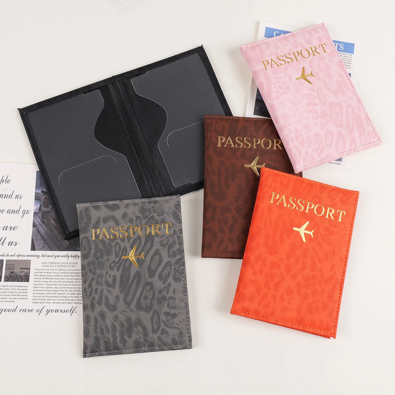 Leopard Print Travel Passport  - Travel Accessories Passport Holder review and price