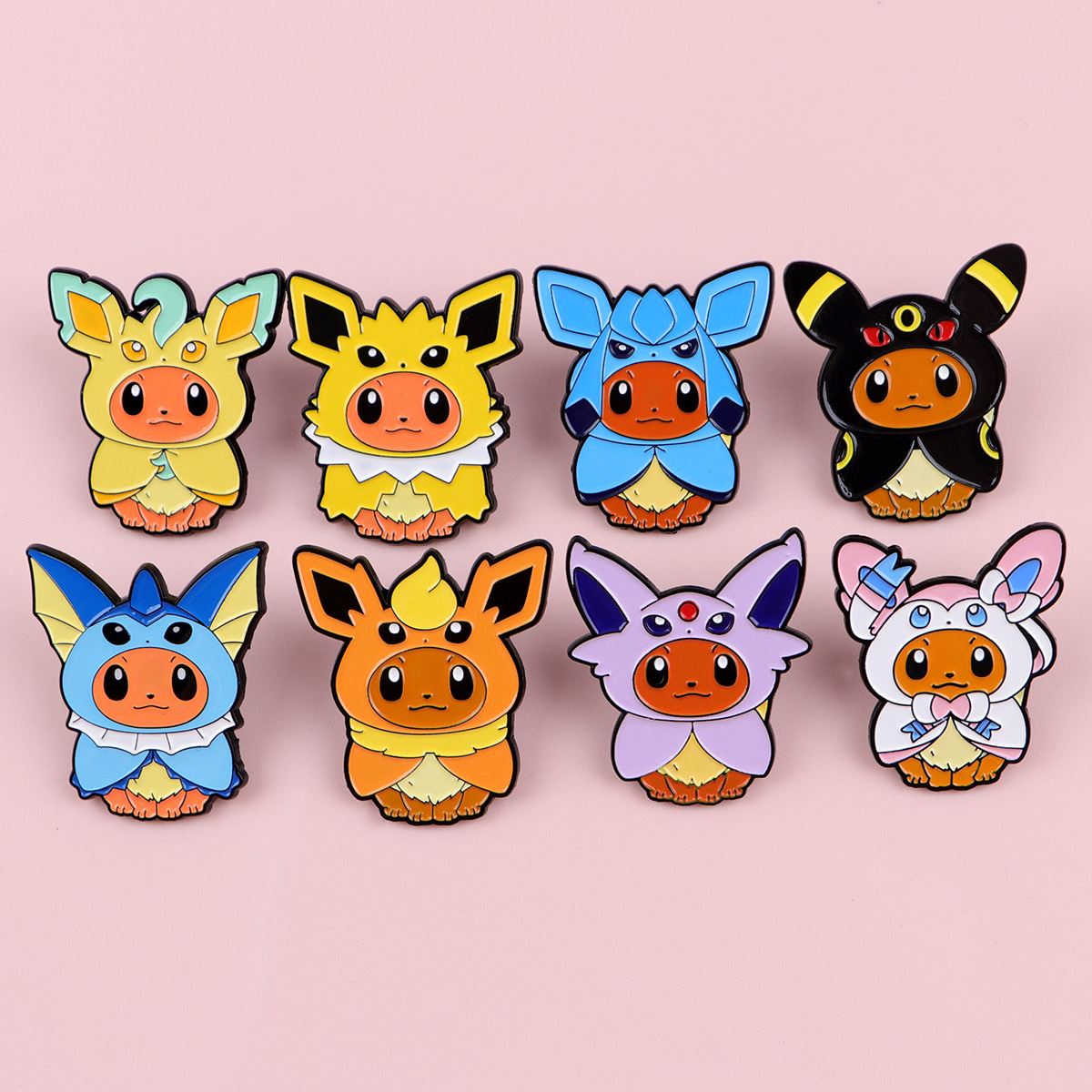 Kawaii Pokemon Anime Eevee Cos - Travel Accessories Girly review and price