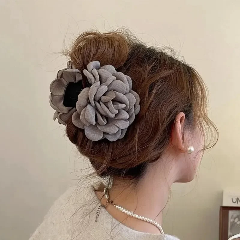 French Fabric Rose Flower Hair - Travel Accessories For Elderly review and price