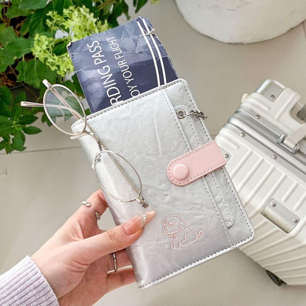 Card Holder PU Passport Bag Cu - Travel Accessories Passport Holder review and price